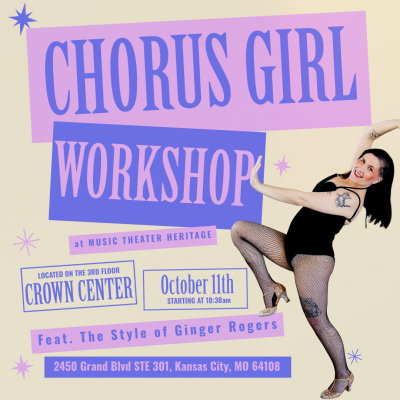 Chorus Girl Workshop: Ginger Rogers presented by Make Monday Nights Fun Night - Take Beginner Square Dance Lessons! at MTH Theater at Crown Center, Kansas City MO